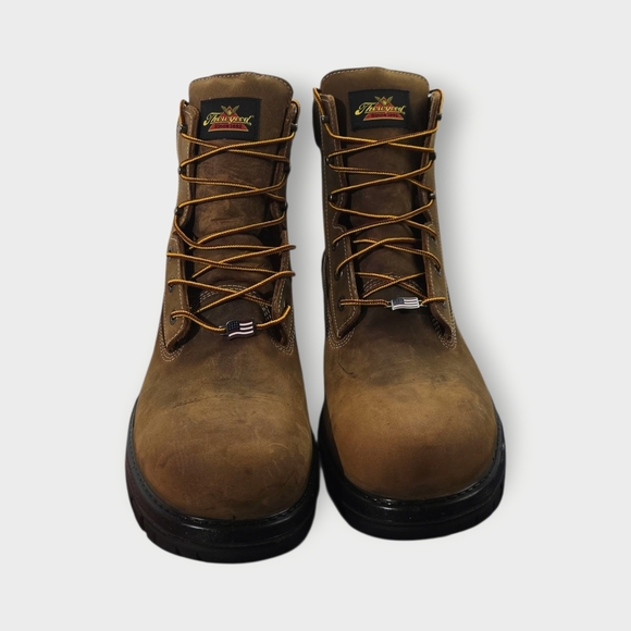 Thorogood 14 D 804-4149 Genesis Waterproof Nano Safety Toe EH Work Boots USA - Picture 8 of 16